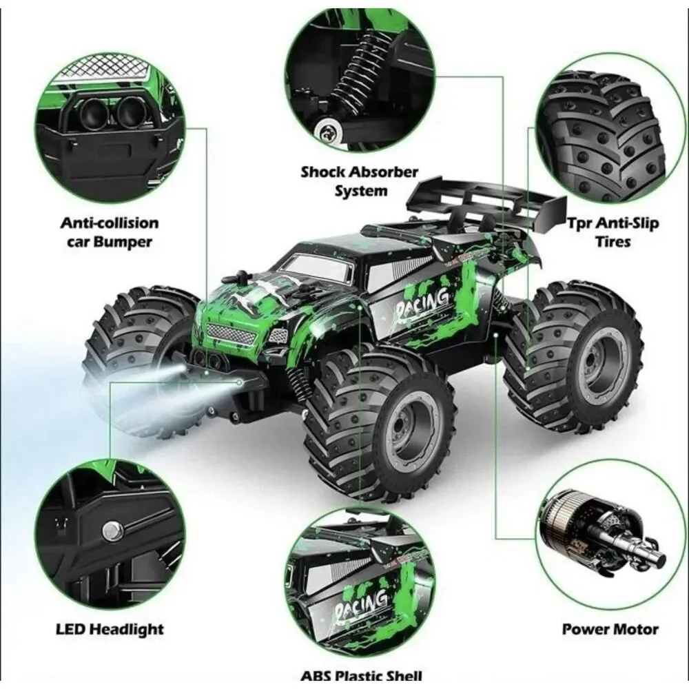 20KM/H Off-Road RC Car – High-Speed Remote Control Truck